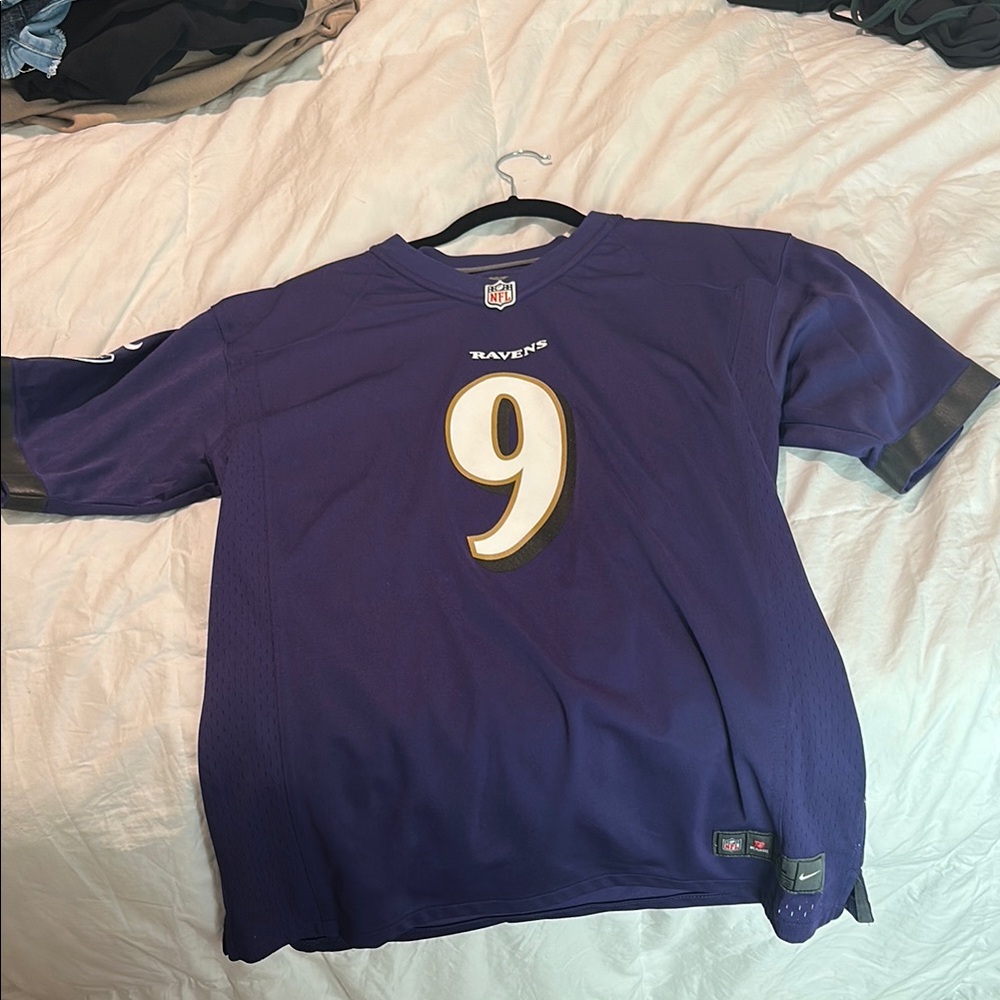 Ravens NFL Justin Tucker football jersey